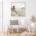 Shop Morning Crisp II (Square) Art Print a painted abstract themed wall art print from The Print Emporium wall artwork collection - Buy Australian made fine art painting style poster and framed prints for the home and your interior decor room, TPE-PC-LE202-AP