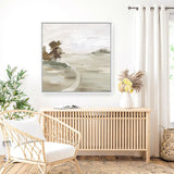 Shop Morning Crisp II (Square) Canvas Print a painted abstract themed framed canvas wall art print from The Print Emporium artwork collection - Buy Australian made fine art painting style stretched canvas prints for the home and your interior decor space, TPE-PC-LE202-CA-40X40-NF