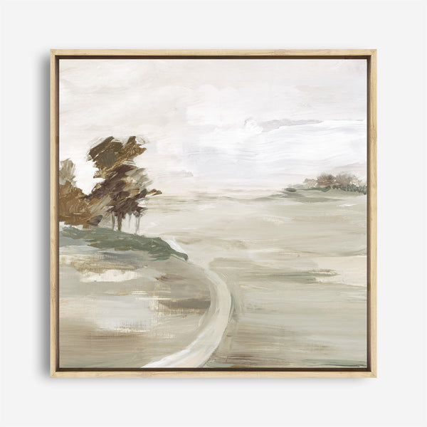 Shop Morning Crisp II (Square) Canvas Print a painted abstract themed framed canvas wall art print from The Print Emporium artwork collection - Buy Australian made fine art painting style stretched canvas prints for the home and your interior decor space, TPE-PC-LE202-CA-40X40-NF