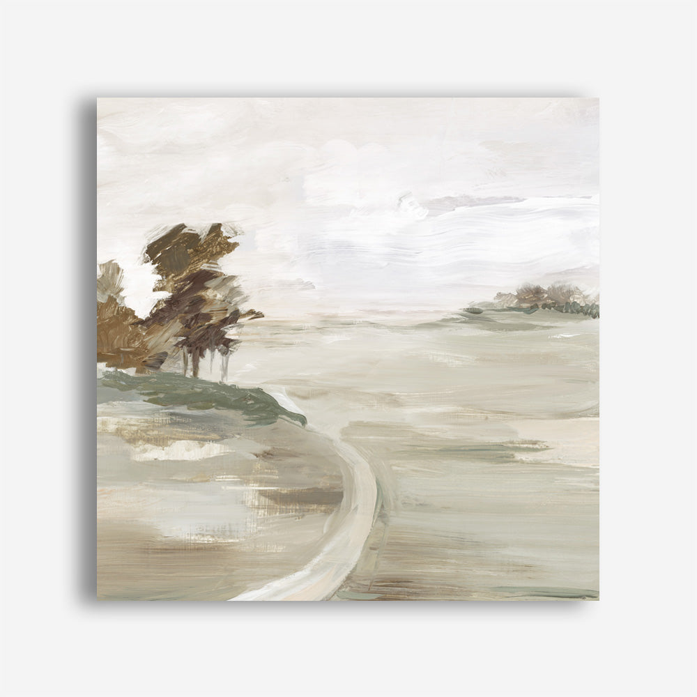 Shop Morning Crisp II (Square) Canvas Print a painted abstract themed framed canvas wall art print from The Print Emporium artwork collection - Buy Australian made fine art painting style stretched canvas prints for the home and your interior decor space, TPE-PC-LE202-CA-40X40-NF