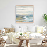 Shop Morning Sea Light (Square) Art Print a painted abstract themed wall art print from The Print Emporium wall artwork collection - Buy Australian made fine art painting style poster and framed prints for the home and your interior decor room, TPE-WA-68339-AP