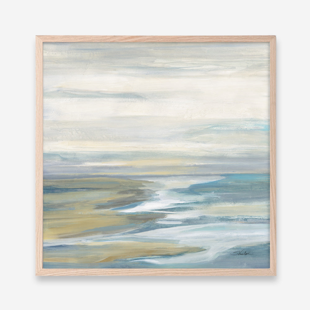 Shop Morning Sea Light (Square) Art Print a painted abstract themed wall art print from The Print Emporium wall artwork collection - Buy Australian made fine art painting style poster and framed prints for the home and your interior decor room, TPE-WA-68339-AP