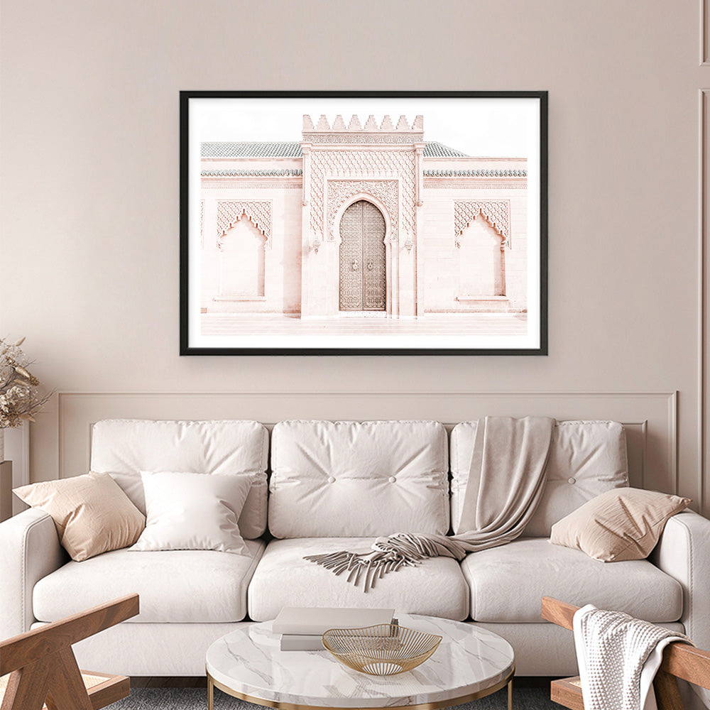 Shop Moroccan Building Photo Art Print a Moroccan desert boho themed photography wall art print from The Print Emporium wall artwork collection - Buy Australian made fine art poster and framed prints for the home and your interior decor room, TPE-836-AP