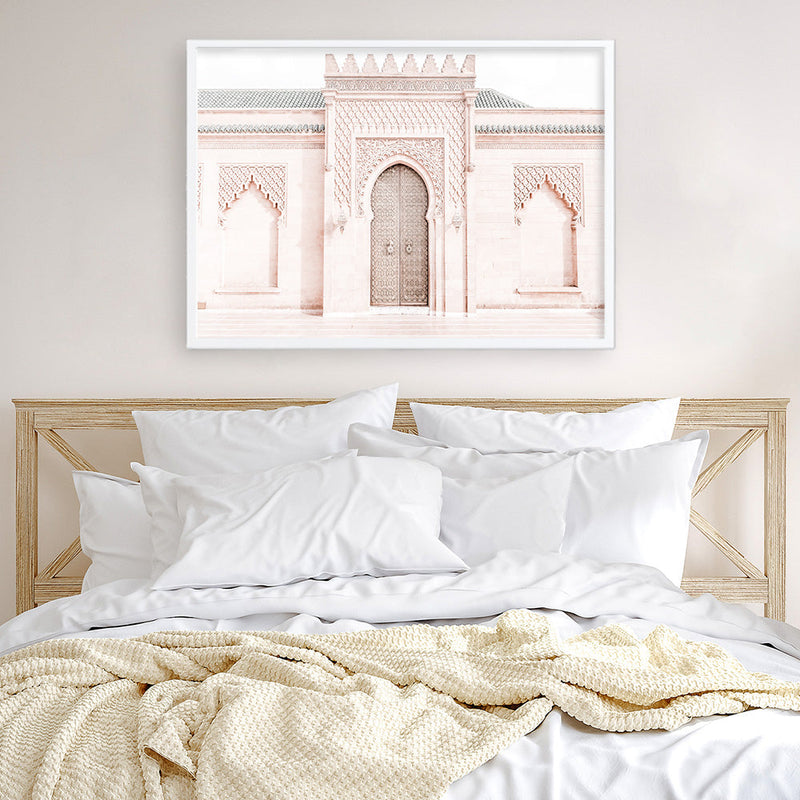 Shop Moroccan Building Photo Art Print a Moroccan desert boho themed photography wall art print from The Print Emporium wall artwork collection - Buy Australian made fine art poster and framed prints for the home and your interior decor room, TPE-836-AP