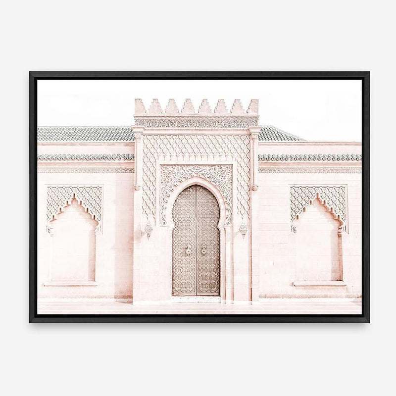 Shop Moroccan Building Photo Canvas Print a Moroccan desert boho themed photography framed stretched canvas print from The Print Emporium wall artwork collection - Buy Australian made prints for the home and your interior decor space, TPE-836-CA-35X46-NF