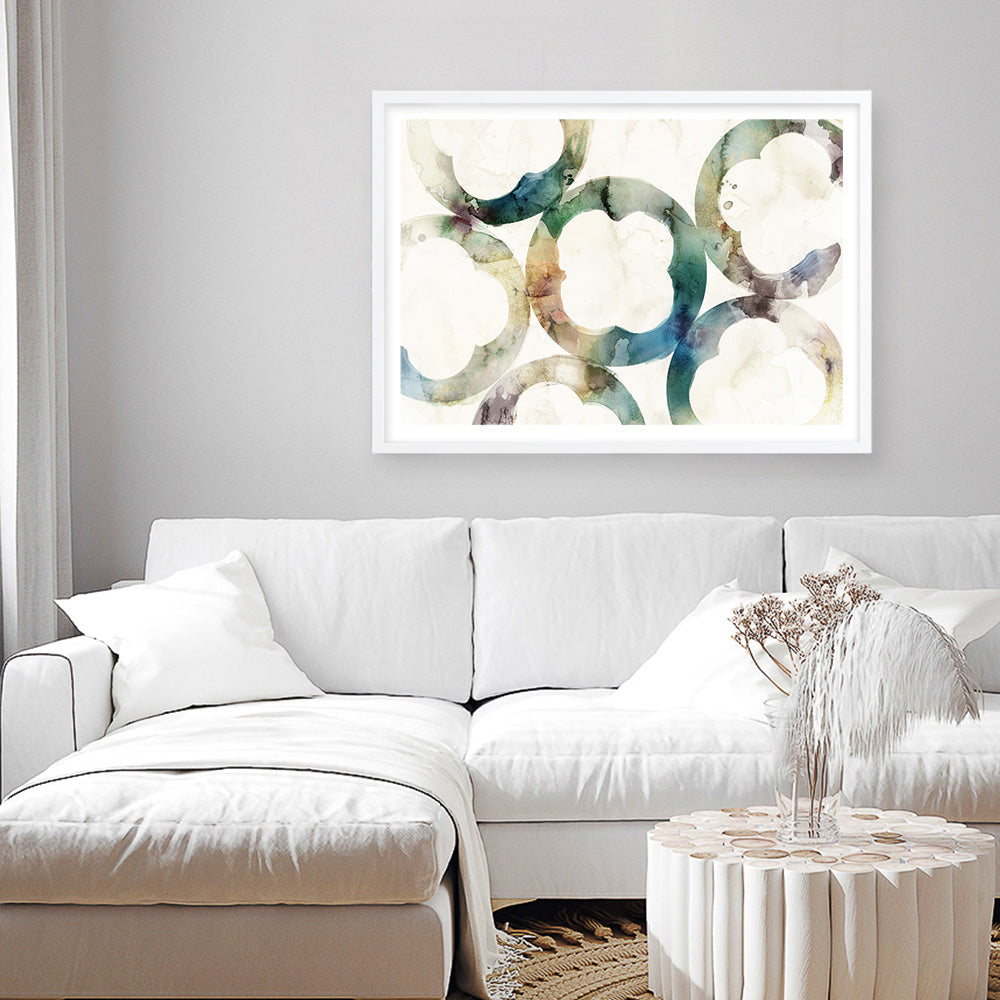 Shop Moroccan Displacement Art Print a painted abstract themed wall art print from The Print Emporium wall artwork collection - Buy Australian made fine art painting style poster and framed prints for the home and your interior decor room, TPE-PC-SE213-AP