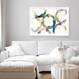 Shop Moroccan Displacement Art Print a painted abstract themed wall art print from The Print Emporium wall artwork collection - Buy Australian made fine art painting style poster and framed prints for the home and your interior decor room, TPE-PC-SE213-AP