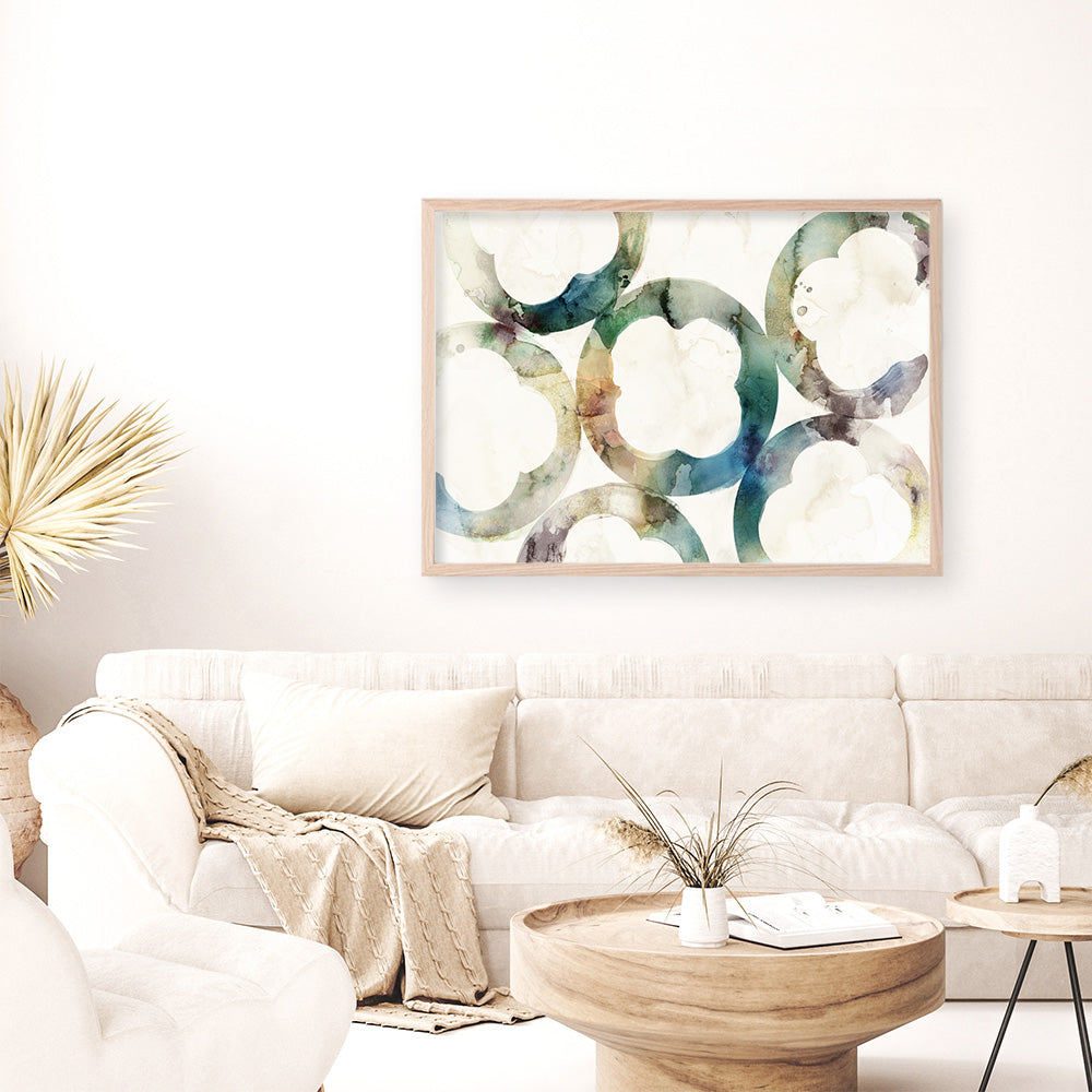 Shop Moroccan Displacement Art Print a painted abstract themed wall art print from The Print Emporium wall artwork collection - Buy Australian made fine art painting style poster and framed prints for the home and your interior decor room, TPE-PC-SE213-AP