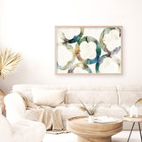 Shop Moroccan Displacement Art Print a painted abstract themed wall art print from The Print Emporium wall artwork collection - Buy Australian made fine art painting style poster and framed prints for the home and your interior decor room, TPE-PC-SE213-AP