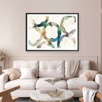 Shop Moroccan Displacement Art Print a painted abstract themed wall art print from The Print Emporium wall artwork collection - Buy Australian made fine art painting style poster and framed prints for the home and your interior decor room, TPE-PC-SE213-AP