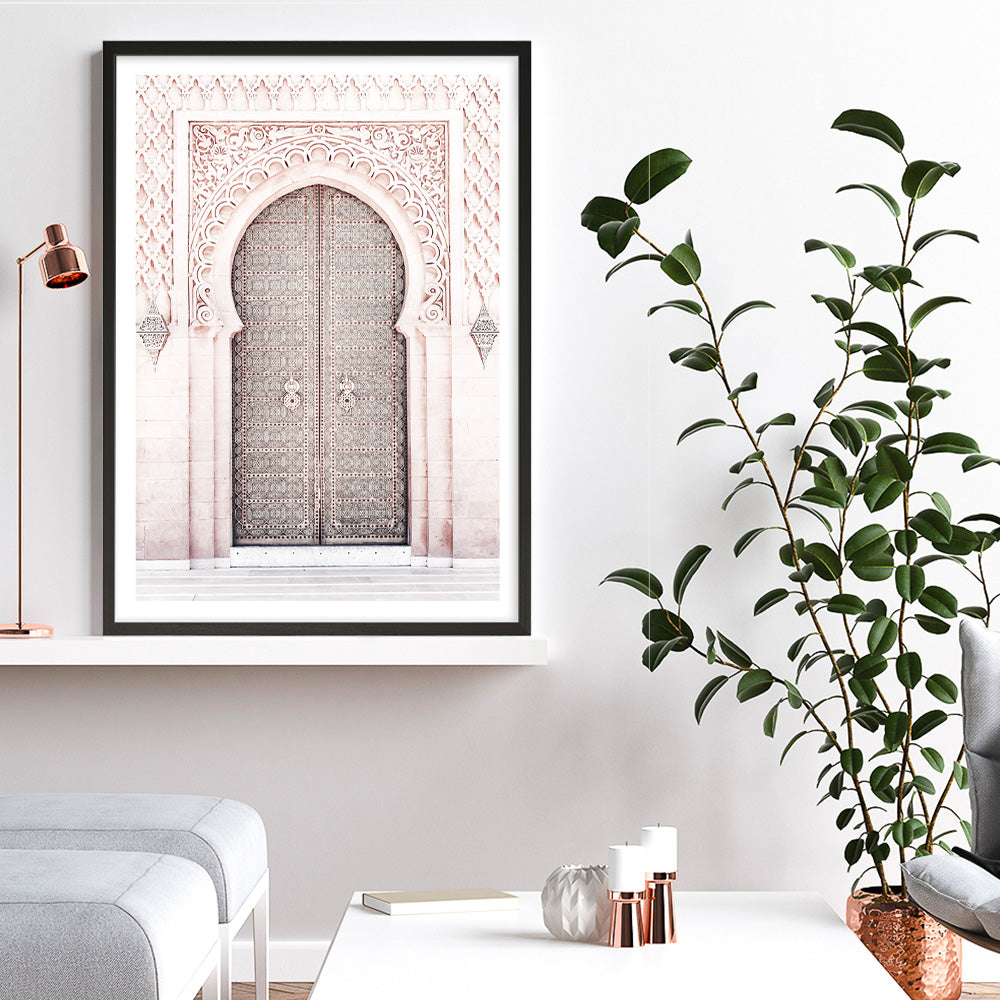 Shop Moroccan Door II Photo Art Print a Moroccan desert boho themed photography wall art print from The Print Emporium wall artwork collection - Buy Australian made fine art poster and framed prints for the home and your interior decor room, TPE-826-AP