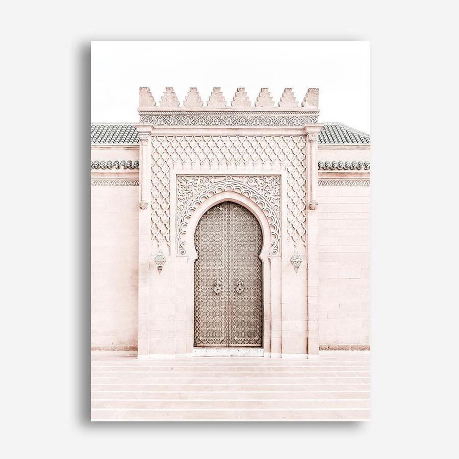 Shop Moroccan Door III Photo Canvas Print a Moroccan desert boho themed photography framed stretched canvas print from The Print Emporium wall artwork collection - Buy Australian made prints for the home and your interior decor space, TPE-835-CA-35X46-NF