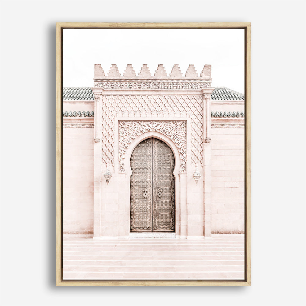 Shop Moroccan Door III Photo Canvas Print a Moroccan desert boho themed photography framed stretched canvas print from The Print Emporium wall artwork collection - Buy Australian made prints for the home and your interior decor space, TPE-835-CA-35X46-NF