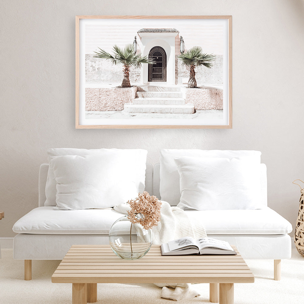 Shop Moroccan Entrance Photo Art Print a Moroccan desert boho themed photography wall art print from The Print Emporium wall artwork collection - Buy Australian made fine art poster and framed prints for the home and your interior decor room, TPE-1289-AP