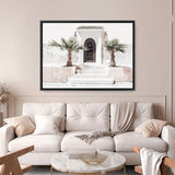 Shop Moroccan Entrance Photo Canvas Print a Moroccan desert boho themed photography framed stretched canvas print from The Print Emporium wall artwork collection - Buy Australian made prints for the home and your interior decor space, TPE-1289-CA-35X46-NF