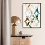 Shop Morocgraphic II Art Print a painted abstract themed wall art print from The Print Emporium wall artwork collection - Buy Australian made fine art painting style poster and framed prints for the home and your interior decor room, TPE-PC-SE216-AP