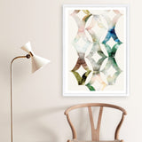 Shop Morocgraphic II Art Print a painted abstract themed wall art print from The Print Emporium wall artwork collection - Buy Australian made fine art painting style poster and framed prints for the home and your interior decor room, TPE-PC-SE216-AP