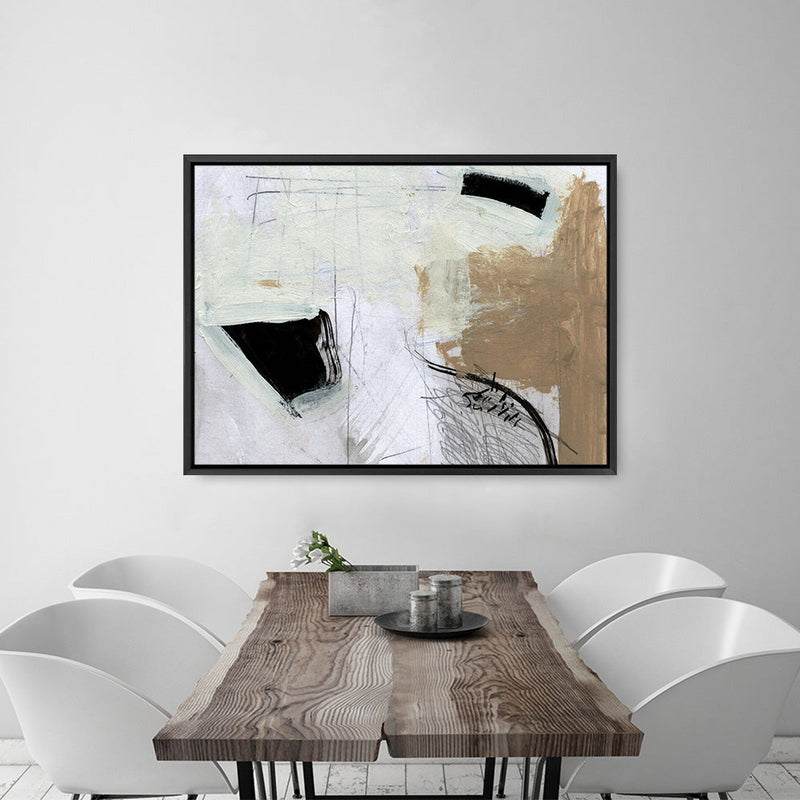 Shop Motion Canvas Print a painted abstract themed framed canvas wall art print from The Print Emporium artwork collection - Buy Australian made fine art painting style stretched canvas prints for the home and your interior decor space, TPE-DH-134-CA-35X46-NF