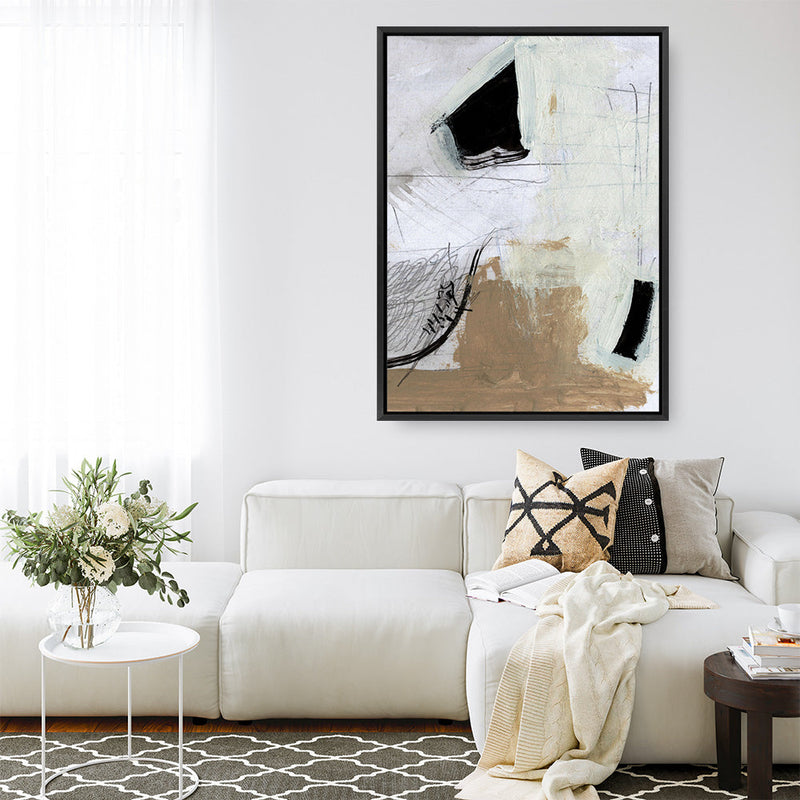 Shop Motion II Canvas Print a painted abstract themed framed canvas wall art print from The Print Emporium artwork collection - Buy Australian made fine art painting style stretched canvas prints for the home and your interior decor space, TPE-DH-195-CA-35X46-NF