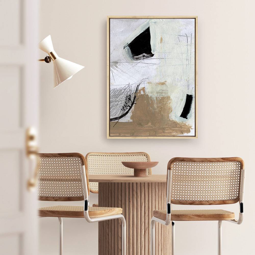 Shop Motion II Canvas Print a painted abstract themed framed canvas wall art print from The Print Emporium artwork collection - Buy Australian made fine art painting style stretched canvas prints for the home and your interior decor space, TPE-DH-195-CA-35X46-NF