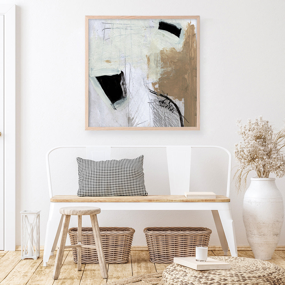 Shop Motion (Square) Art Print a painted abstract themed wall art print from The Print Emporium wall artwork collection - Buy Australian made fine art painting style poster and framed prints for the home and your interior decor room, TPE-DH-218-AP