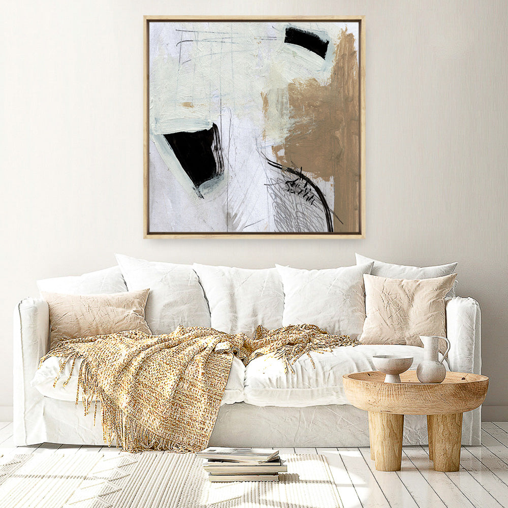 Shop Motion (Square) Canvas Print a painted abstract themed framed canvas wall art print from The Print Emporium artwork collection - Buy Australian made fine art painting style stretched canvas prints for the home and your interior decor space, TPE-DH-218-CA-40X40-NF