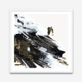 Shop Motion Waves (Square) Art Print a painted abstract themed wall art print from The Print Emporium wall artwork collection - Buy Australian made fine art painting style poster and framed prints for the home and your interior decor room, TPE-PC-LE176-AP