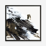 Shop Motion Waves (Square) Art Print a painted abstract themed wall art print from The Print Emporium wall artwork collection - Buy Australian made fine art painting style poster and framed prints for the home and your interior decor room, TPE-PC-LE176-AP