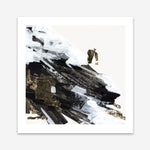 Shop Motion Waves (Square) Art Print a painted abstract themed wall art print from The Print Emporium wall artwork collection - Buy Australian made fine art painting style poster and framed prints for the home and your interior decor room, TPE-PC-LE176-AP