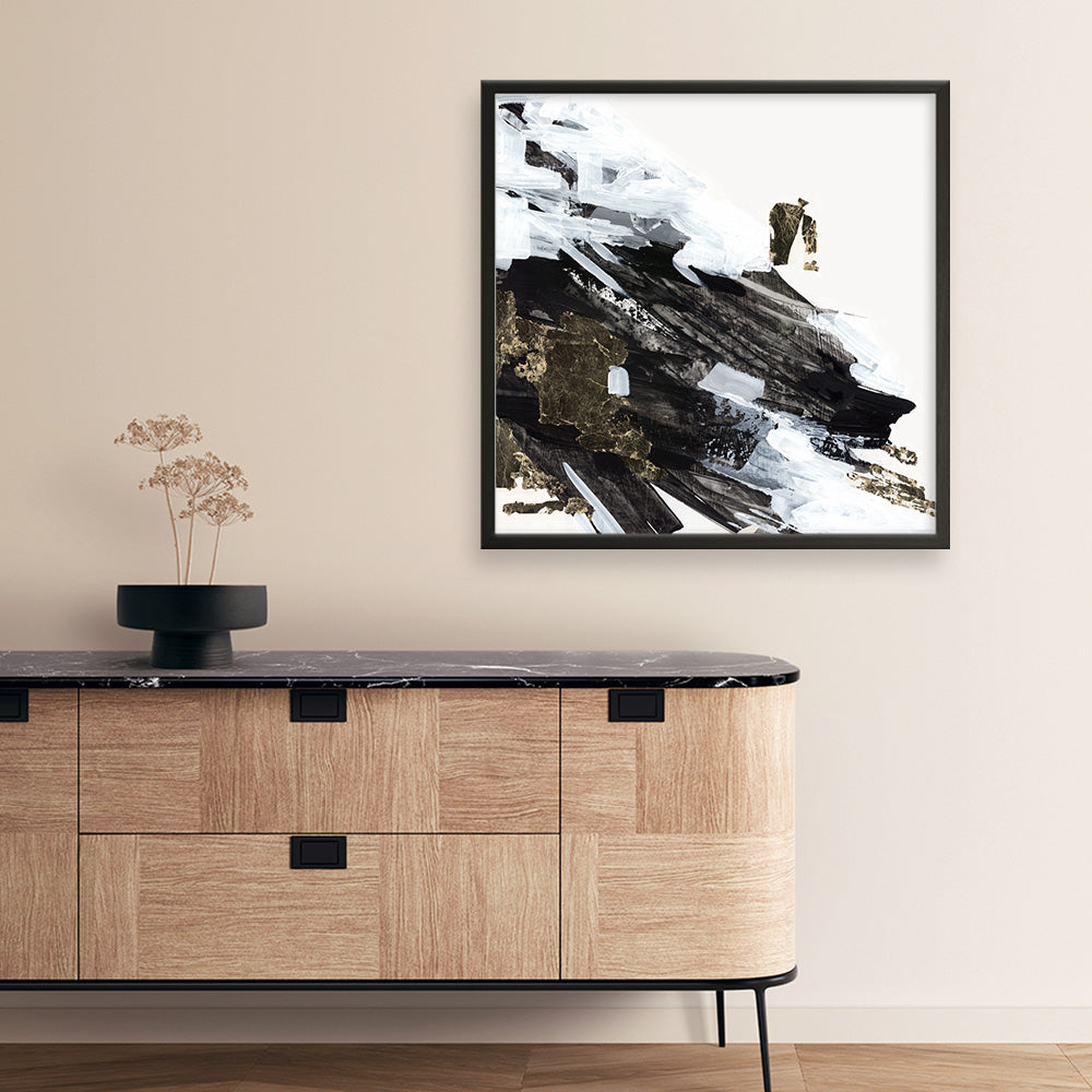 Shop Motion Waves (Square) Art Print a painted abstract themed wall art print from The Print Emporium wall artwork collection - Buy Australian made fine art painting style poster and framed prints for the home and your interior decor room, TPE-PC-LE176-AP