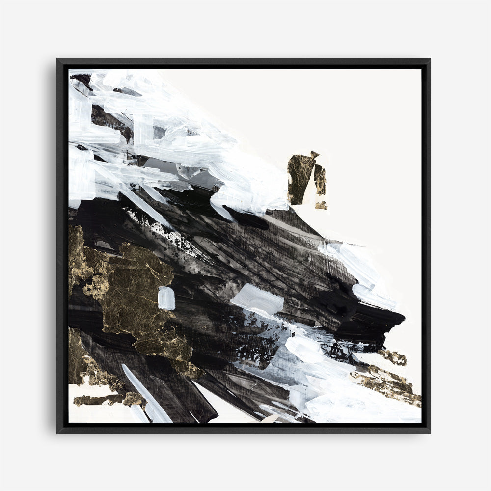 Shop Motion Waves (Square) Canvas Print a painted abstract themed framed canvas wall art print from The Print Emporium artwork collection - Buy Australian made fine art painting style stretched canvas prints for the home and your interior decor space, TPE-PC-LE176-CA-40X40-NF