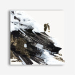 Shop Motion Waves (Square) Canvas Print a painted abstract themed framed canvas wall art print from The Print Emporium artwork collection - Buy Australian made fine art painting style stretched canvas prints for the home and your interior decor space, TPE-PC-LE176-CA-40X40-NF