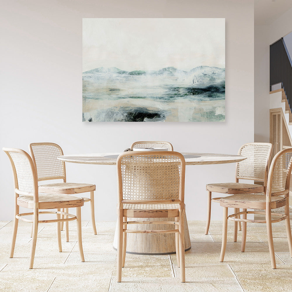 Shop Mountain Air Canvas Print a painted abstract themed framed canvas wall art print from The Print Emporium artwork collection - Buy Australian made fine art painting style stretched canvas prints for the home and your interior decor space, TPE-DH-135-CA-35X46-NF