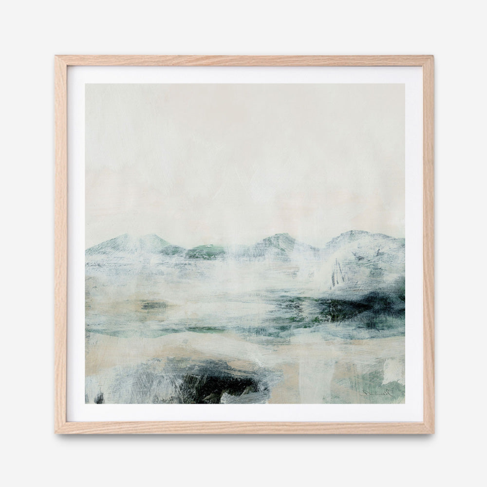 Shop Mountain Air (Square) Art Print a painted abstract themed wall art print from The Print Emporium wall artwork collection - Buy Australian made fine art painting style poster and framed prints for the home and your interior decor room, TPE-DH-219-AP