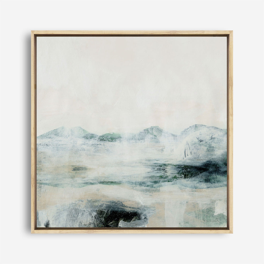 Shop Mountain Air (Square) Canvas Print a painted abstract themed framed canvas wall art print from The Print Emporium artwork collection - Buy Australian made fine art painting style stretched canvas prints for the home and your interior decor space, TPE-DH-219-CA-40X40-NF