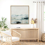 Shop Mountain Air (Square) Canvas Print a painted abstract themed framed canvas wall art print from The Print Emporium artwork collection - Buy Australian made fine art painting style stretched canvas prints for the home and your interior decor space, TPE-DH-219-CA-40X40-NF