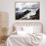 Shop Mountain Cap Photo Canvas Print a photography framed stretched canvas print from The Print Emporium wall artwork collection - Buy Australian made prints for the home and your interior decor space, TPE-090-CA-35X46-NF