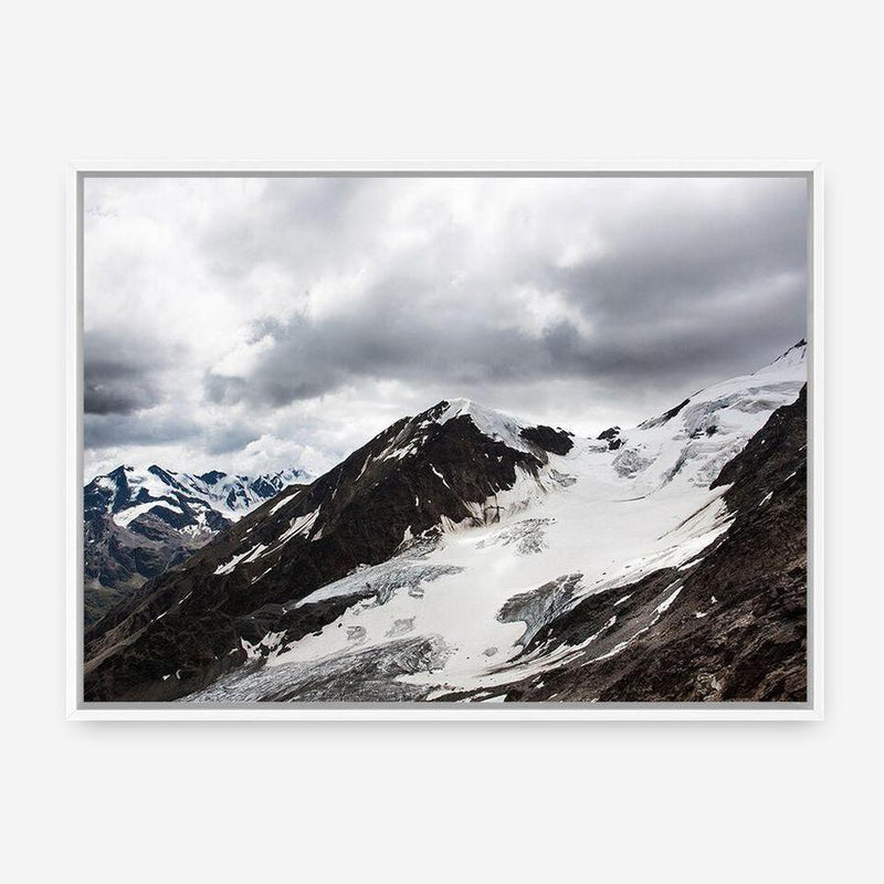 Shop Mountain Cap Photo Canvas Print a photography framed stretched canvas print from The Print Emporium wall artwork collection - Buy Australian made prints for the home and your interior decor space, TPE-090-CA-35X46-NF