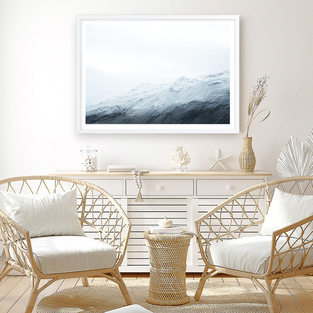 Shop Mountain Gradient Art Print a painted abstract themed wall art print from The Print Emporium wall artwork collection - Buy Australian made fine art painting style poster and framed prints for the home and your interior decor room, TPE-WA-69904-AP