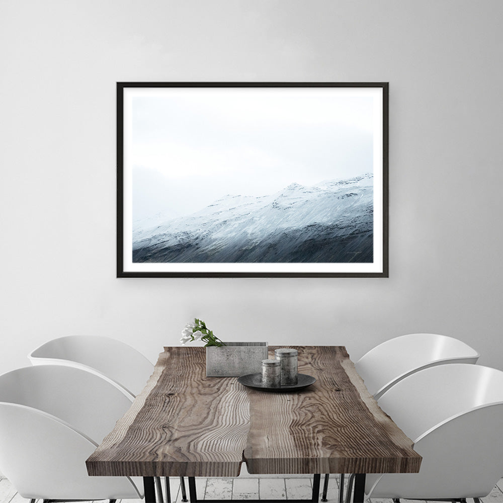Shop Mountain Gradient Art Print a painted abstract themed wall art print from The Print Emporium wall artwork collection - Buy Australian made fine art painting style poster and framed prints for the home and your interior decor room, TPE-WA-69904-AP