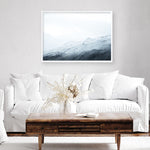 Shop Mountain Gradient Art Print a painted abstract themed wall art print from The Print Emporium wall artwork collection - Buy Australian made fine art painting style poster and framed prints for the home and your interior decor room, TPE-WA-69904-AP