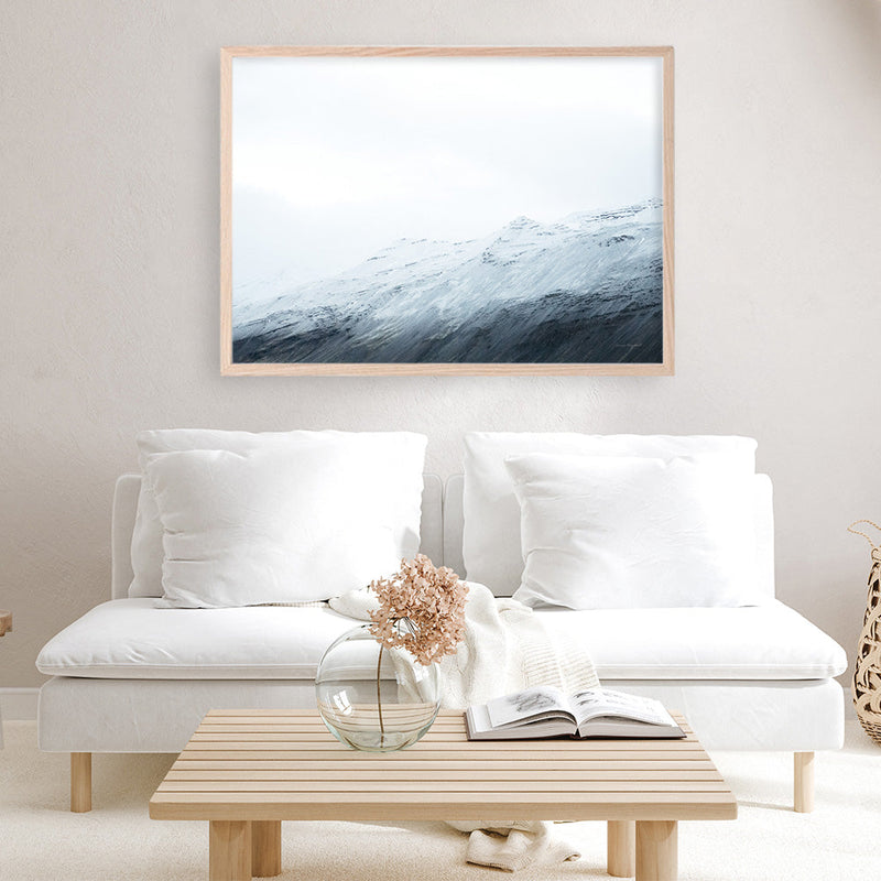 Shop Mountain Gradient Art Print a painted abstract themed wall art print from The Print Emporium wall artwork collection - Buy Australian made fine art painting style poster and framed prints for the home and your interior decor room, TPE-WA-69904-AP