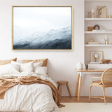 Shop Mountain Gradient Canvas Print a painted abstract themed framed canvas wall art print from The Print Emporium artwork collection - Buy Australian made fine art painting style stretched canvas prints for the home and your interior decor space, TPE-WA-69904-CA-35X46-NF