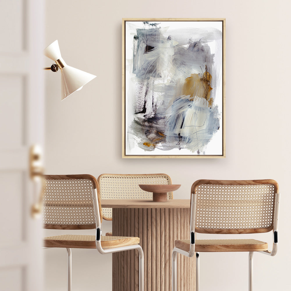 Shop Mountain Mist I Canvas Print a painted abstract themed framed canvas wall art print from The Print Emporium artwork collection - Buy Australian made fine art painting style stretched canvas prints for the home and your interior decor space, TPE-PC-HN112-CA-35X46-NF