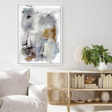 Shop Mountain Mist I Canvas Print a painted abstract themed framed canvas wall art print from The Print Emporium artwork collection - Buy Australian made fine art painting style stretched canvas prints for the home and your interior decor space, TPE-PC-HN112-CA-35X46-NF