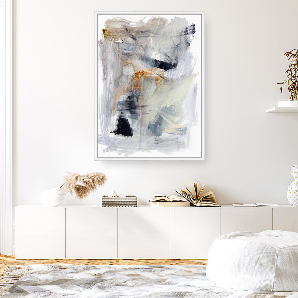 Shop Mountain Mist II Art Print a painted abstract themed wall art print from The Print Emporium wall artwork collection - Buy Australian made fine art painting style poster and framed prints for the home and your interior decor room, TPE-PC-HN113-AP