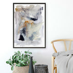 Shop Mountain Mist II Art Print a painted abstract themed wall art print from The Print Emporium wall artwork collection - Buy Australian made fine art painting style poster and framed prints for the home and your interior decor room, TPE-PC-HN113-AP