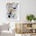 Shop Mountain Mist II Canvas Print a painted abstract themed framed canvas wall art print from The Print Emporium artwork collection - Buy Australian made fine art painting style stretched canvas prints for the home and your interior decor space, TPE-PC-HN113-CA-35X46-NF