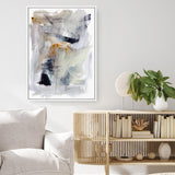 Shop Mountain Mist II Canvas Print a painted abstract themed framed canvas wall art print from The Print Emporium artwork collection - Buy Australian made fine art painting style stretched canvas prints for the home and your interior decor space, TPE-PC-HN113-CA-35X46-NF