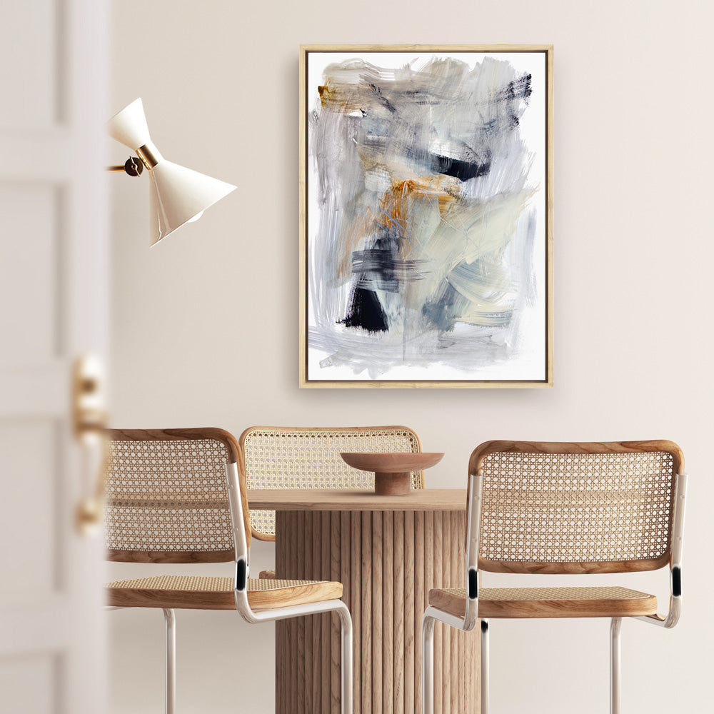 Shop Mountain Mist II Canvas Print a painted abstract themed framed canvas wall art print from The Print Emporium artwork collection - Buy Australian made fine art painting style stretched canvas prints for the home and your interior decor space, TPE-PC-HN113-CA-35X46-NF